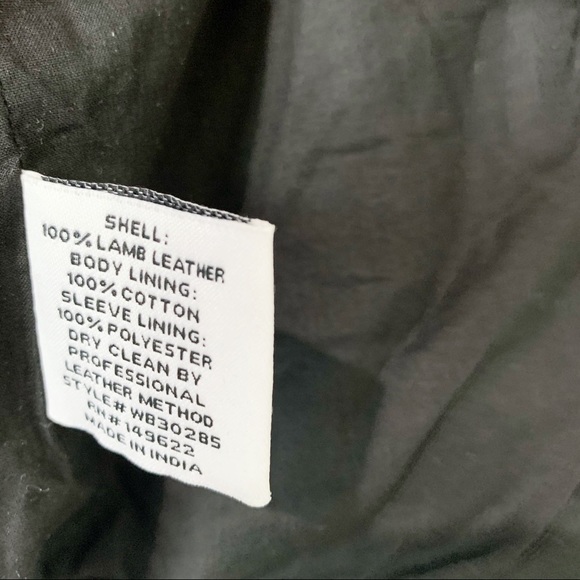 Walter Baker Allison Leather Moto Jacket - Picture 11 of 11